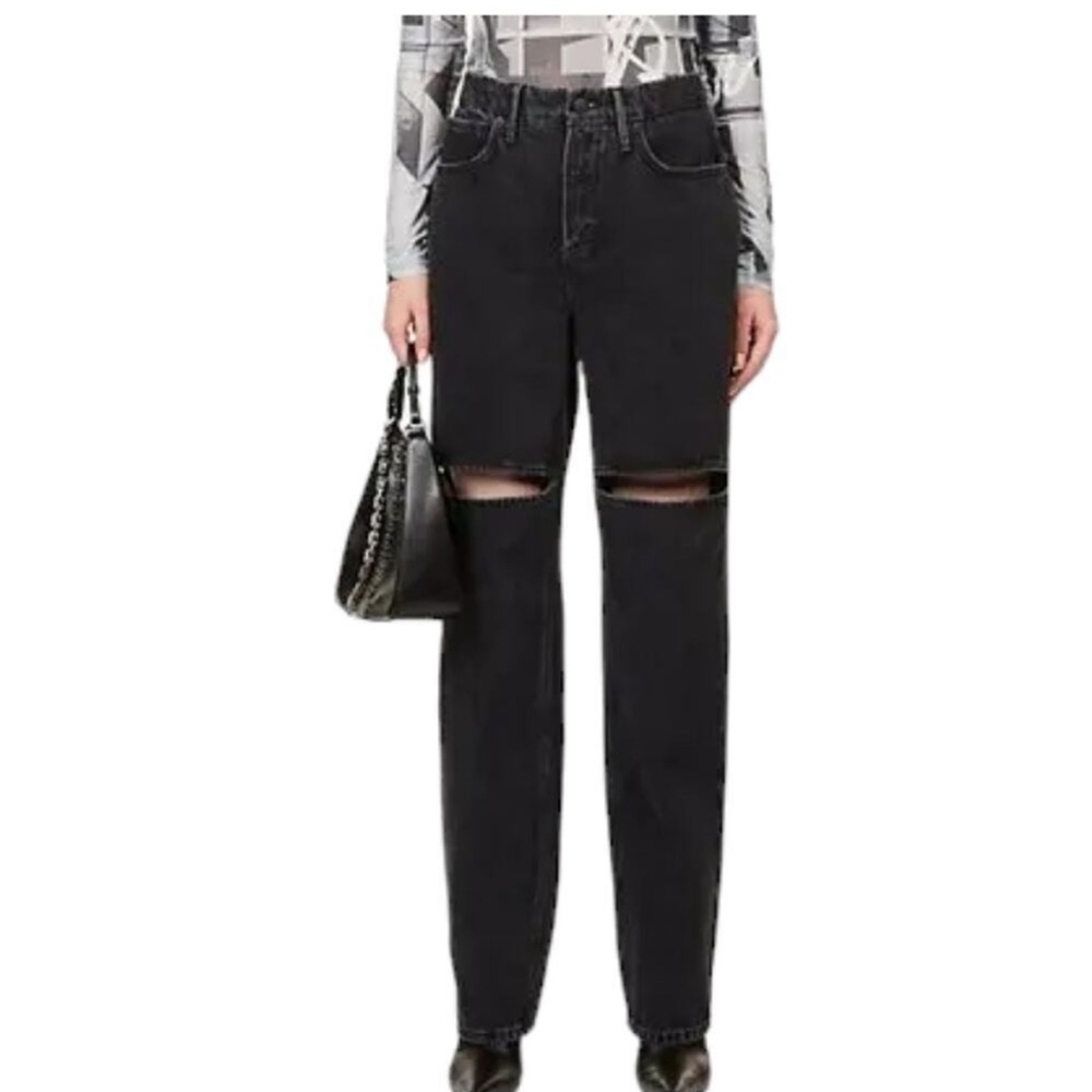 Brand New Good American 90’s Straight Leg Denim
